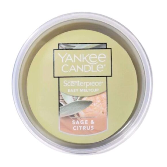 Yankee Candle Scenterpiece Easy MeltCups Sage & Citrus Fragrance New In Package - Picture 1 of 5